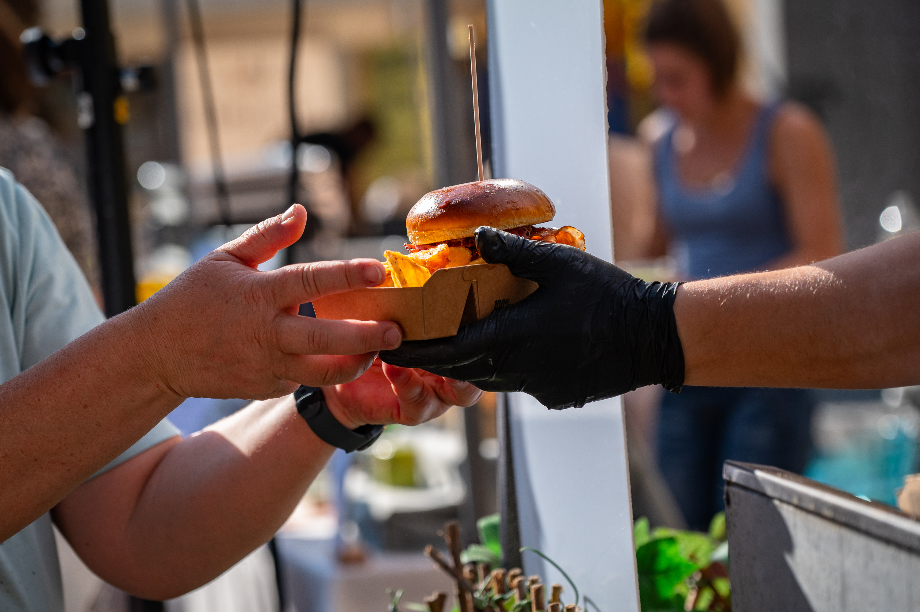 Streetfood Market im Zeichen der Harleys