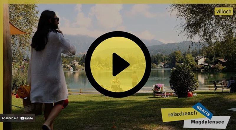 Ansehen auf YouTube relaxbeach GRATIS villach Magdalense