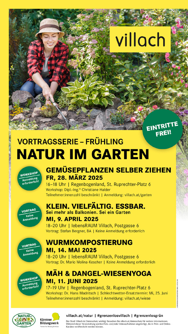 Natur im Garten 2025