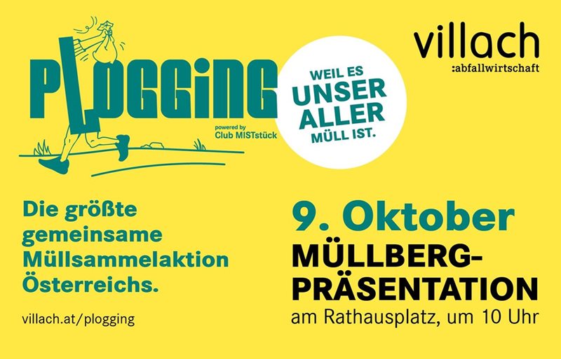 Plogging Abschlussveranstaltung am Rathausplatz