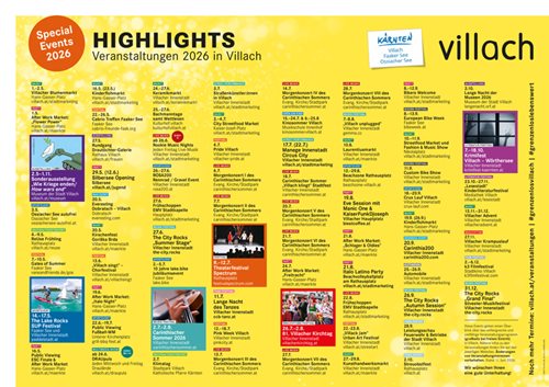 Villacher Veranstaltungshighlights