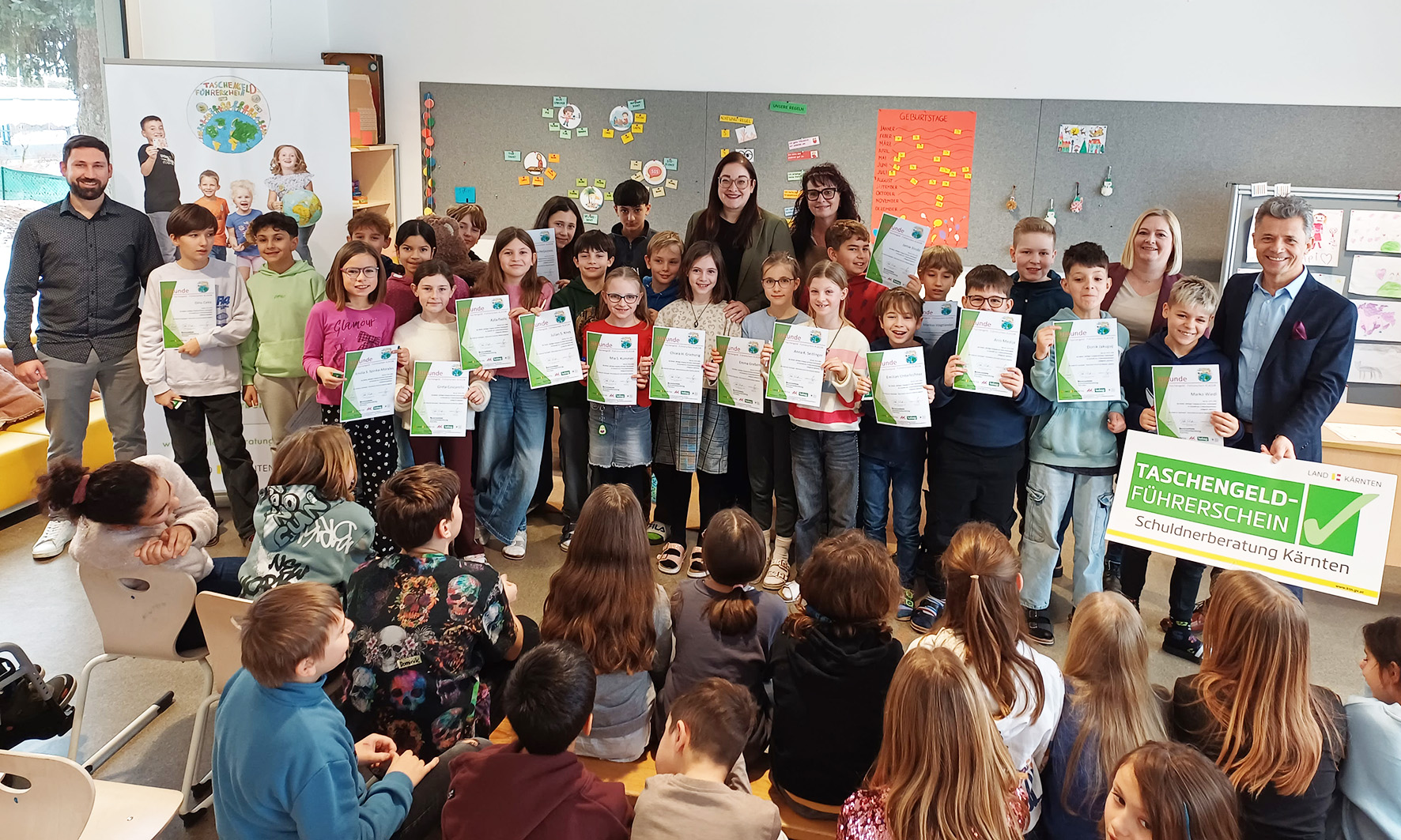 Taschengeld-Führerschein für Villacher Kinder